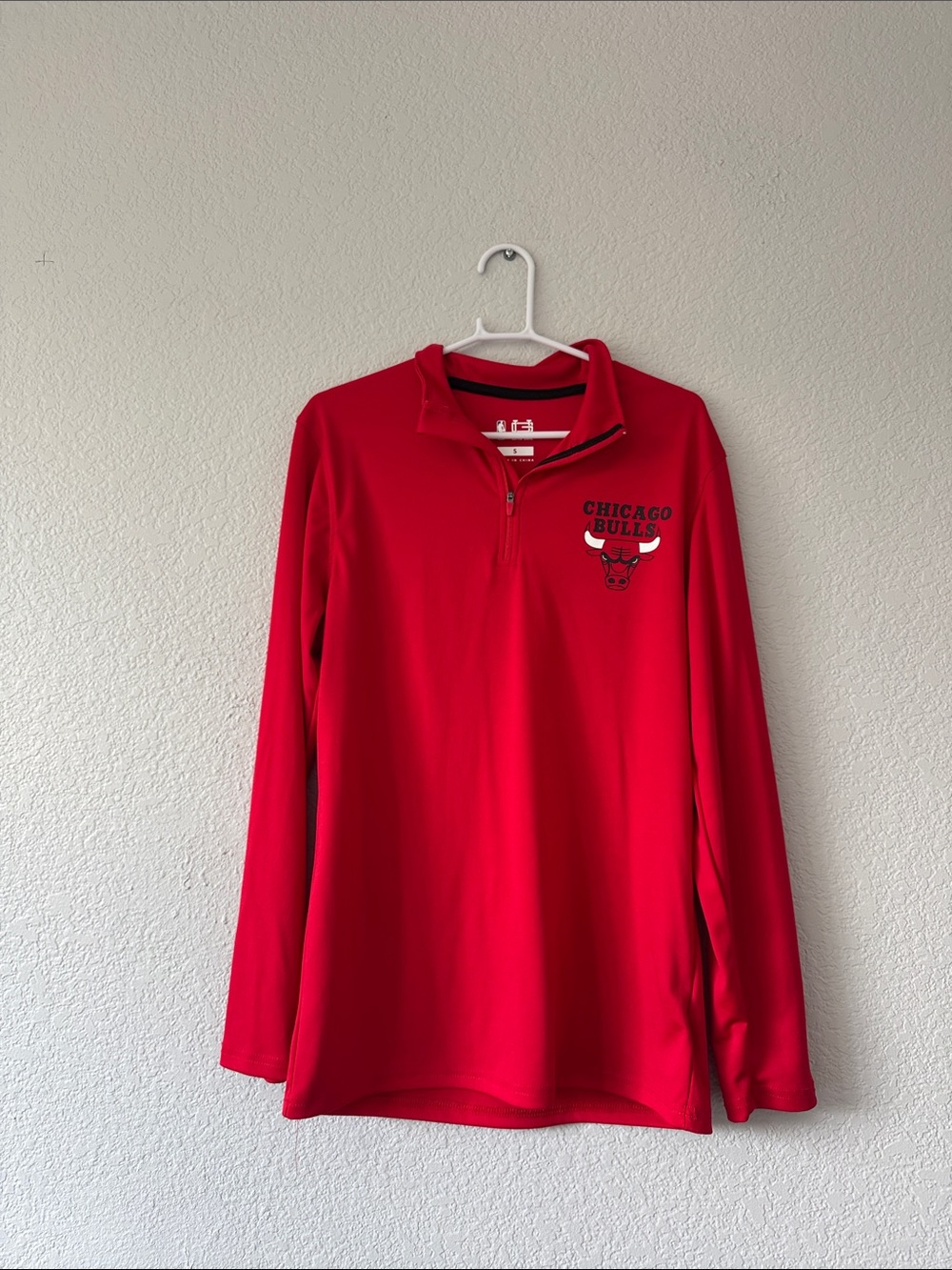 Chicago Bulls Quarter-Zip Pullover
